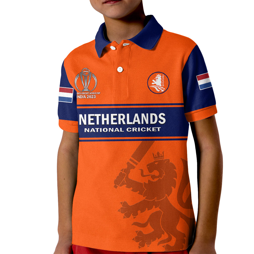 personalised-netherlands-cricket-kid-polo-shirt-dynamic-version-2023