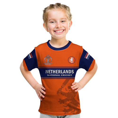 personalised-netherlands-cricket-kid-t-shirt-dynamic-version-2023