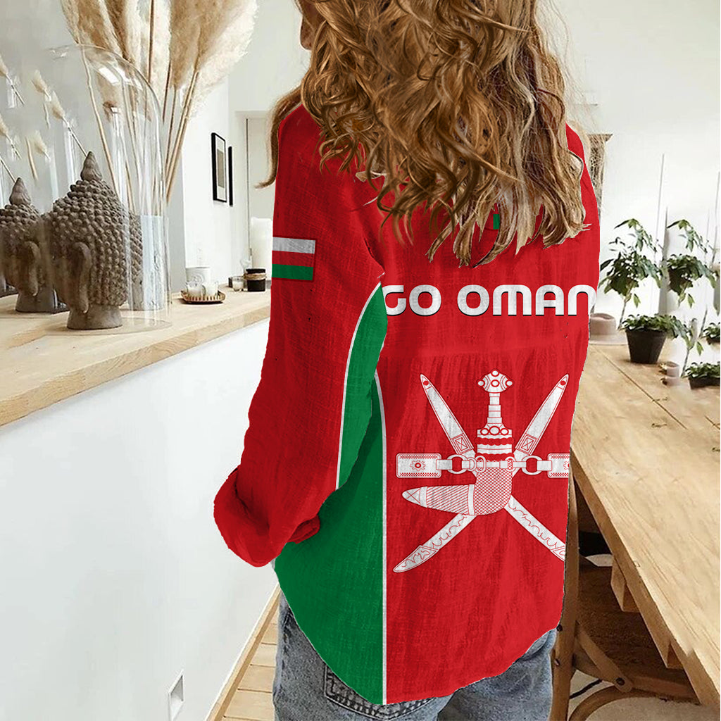 Oman Cricket Women Casual Shirt Dynamic Version 2023 LT14