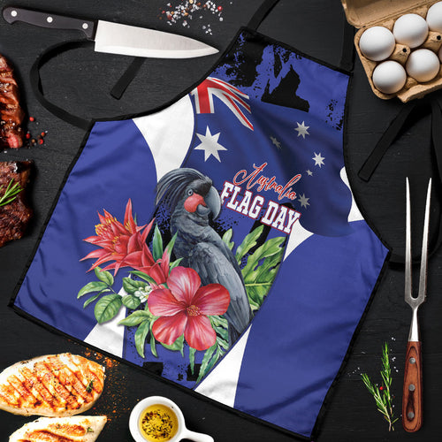 Australian National Flag Day Apron Palm Cockatoo Proud Of Our Flag