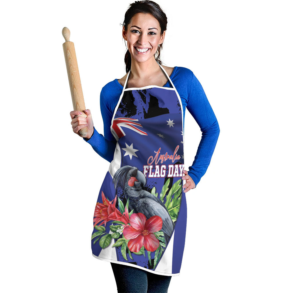 Australian National Flag Day Apron Palm Cockatoo Proud Of Our Flag