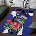 Australian National Flag Day Area Rug Palm Cockatoo Proud Of Our Flag