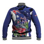 Australian National Flag Day Baseball Jacket Palm Cockatoo Proud Of Our Flag