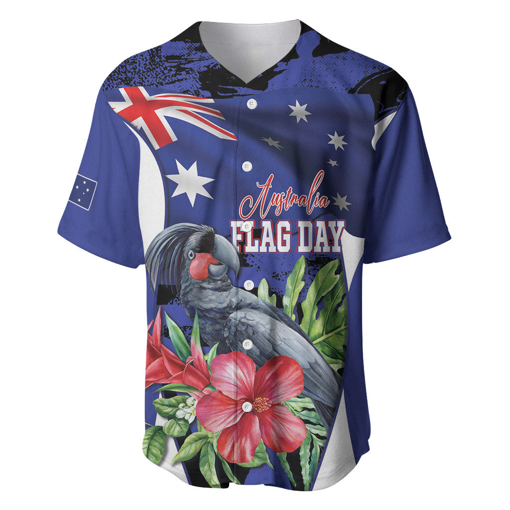 Australian National Flag Day Baseball Jersey Palm Cockatoo Proud Of Our Flag