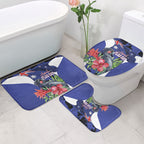 Australian National Flag Day Bathroom Set Palm Cockatoo Proud Of Our Flag