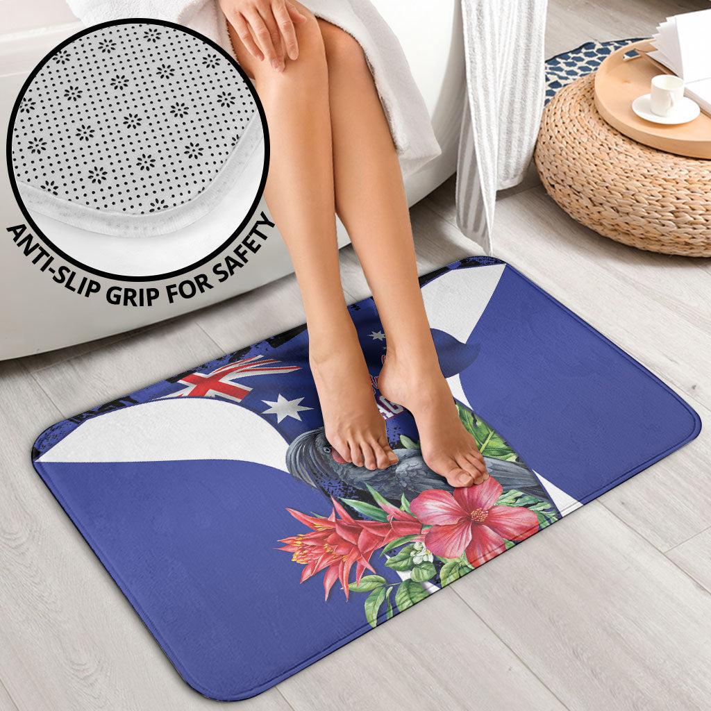 Australian National Flag Day Bathroom Set Palm Cockatoo Proud Of Our Flag