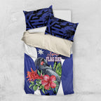 Australian National Flag Day Bedding Set Palm Cockatoo Proud Of Our Flag