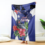 Australian National Flag Day Blanket Palm Cockatoo Proud Of Our Flag