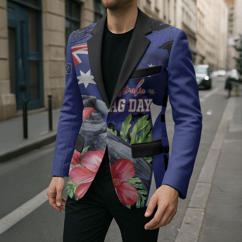 Australian National Flag Day Blazer Palm Cockatoo Proud Of Our Flag