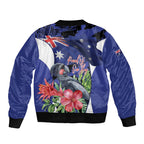 Australian National Flag Day Bomber Jacket Palm Cockatoo Proud Of Our Flag
