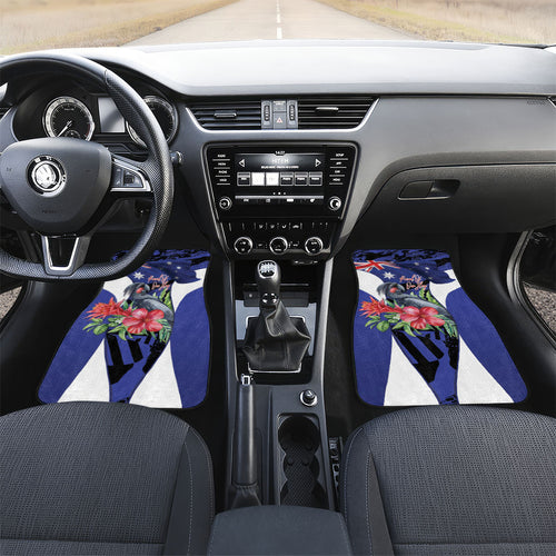 Australian National Flag Day Car Mats Palm Cockatoo Proud Of Our Flag