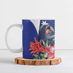 Australian National Flag Day Ceramic Mug Palm Cockatoo Proud Of Our Flag