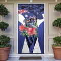 Australian National Flag Day Door Cover Palm Cockatoo Proud Of Our Flag