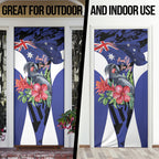 Australian National Flag Day Door Cover Palm Cockatoo Proud Of Our Flag
