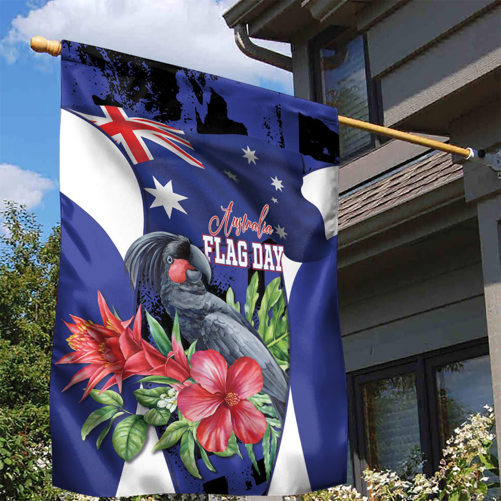 Australian National Flag Day Garden Flag Palm Cockatoo Proud Of Our Flag