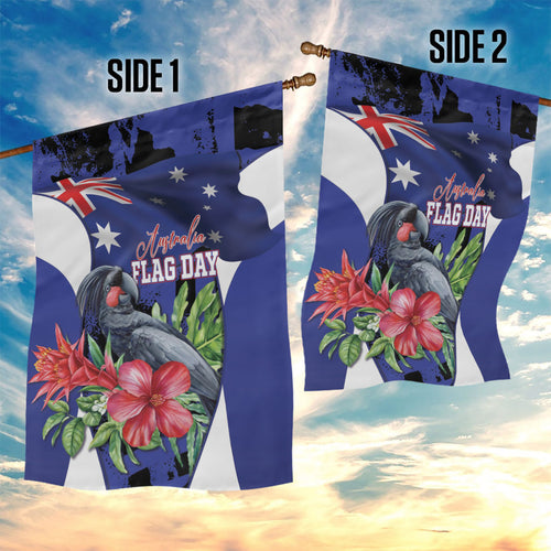 Australian National Flag Day Garden Flag Palm Cockatoo Proud Of Our Flag