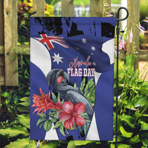 Australian National Flag Day Garden Flag Palm Cockatoo Proud Of Our Flag