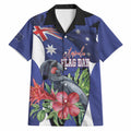 Australian National Flag Day Hawaiian Shirt Palm Cockatoo Proud Of Our Flag