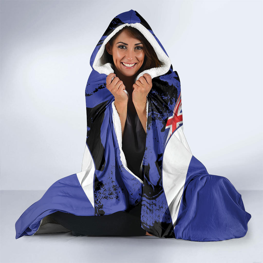 Australian National Flag Day Hooded Blanket Palm Cockatoo Proud Of Our Flag