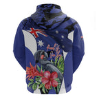 Australian National Flag Day Hoodie Palm Cockatoo Proud Of Our Flag