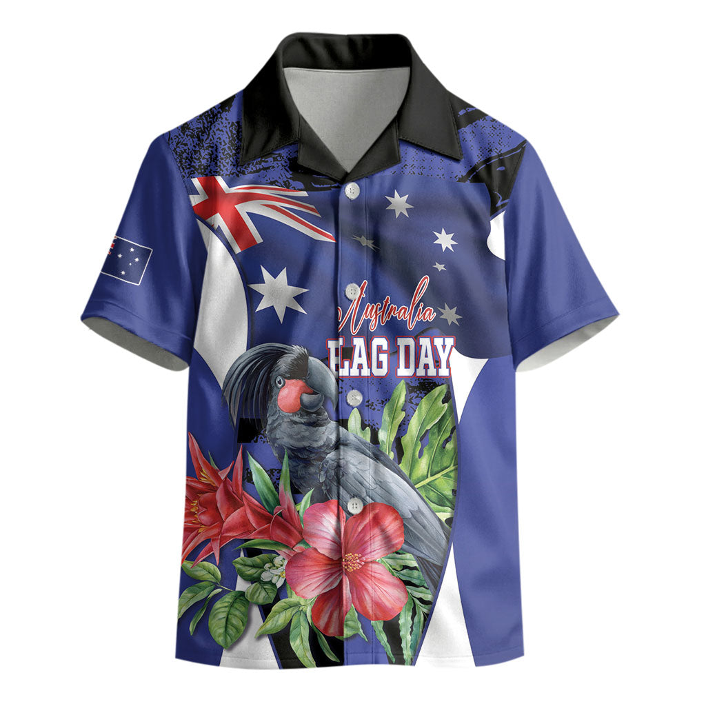 Australian National Flag Day Kid Hawaiian Shirt Palm Cockatoo Proud Of Our Flag