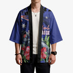 Australian National Flag Day Kimono Palm Cockatoo Proud Of Our Flag
