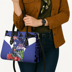 Australian National Flag Day Leather Bag Palm Cockatoo Proud Of Our Flag