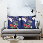 Australian National Flag Day Pillow Cover Palm Cockatoo Proud Of Our Flag
