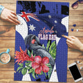 Australian National Flag Day Puzzle Palm Cockatoo Proud Of Our Flag