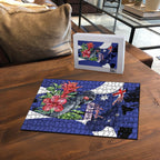 Australian National Flag Day Puzzle Palm Cockatoo Proud Of Our Flag