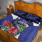 Australian National Flag Day Quilt Bed Set Palm Cockatoo Proud Of Our Flag