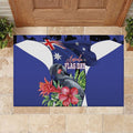 Australian National Flag Day Rubber Doormat Palm Cockatoo Proud Of Our Flag
