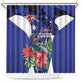 Australian National Flag Day Shower Curtain Palm Cockatoo Proud Of Our Flag