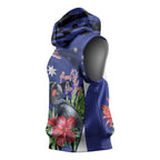 Australian National Flag Day Sleeveless Hoodie Palm Cockatoo Proud Of Our Flag