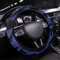 Australian National Flag Day Steering Wheel Cover Palm Cockatoo Proud Of Our Flag