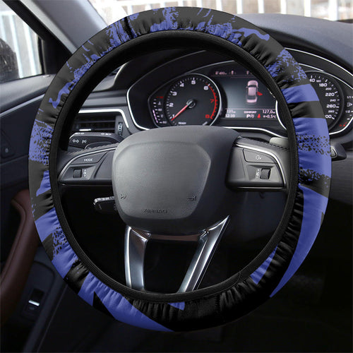 Australian National Flag Day Steering Wheel Cover Palm Cockatoo Proud Of Our Flag