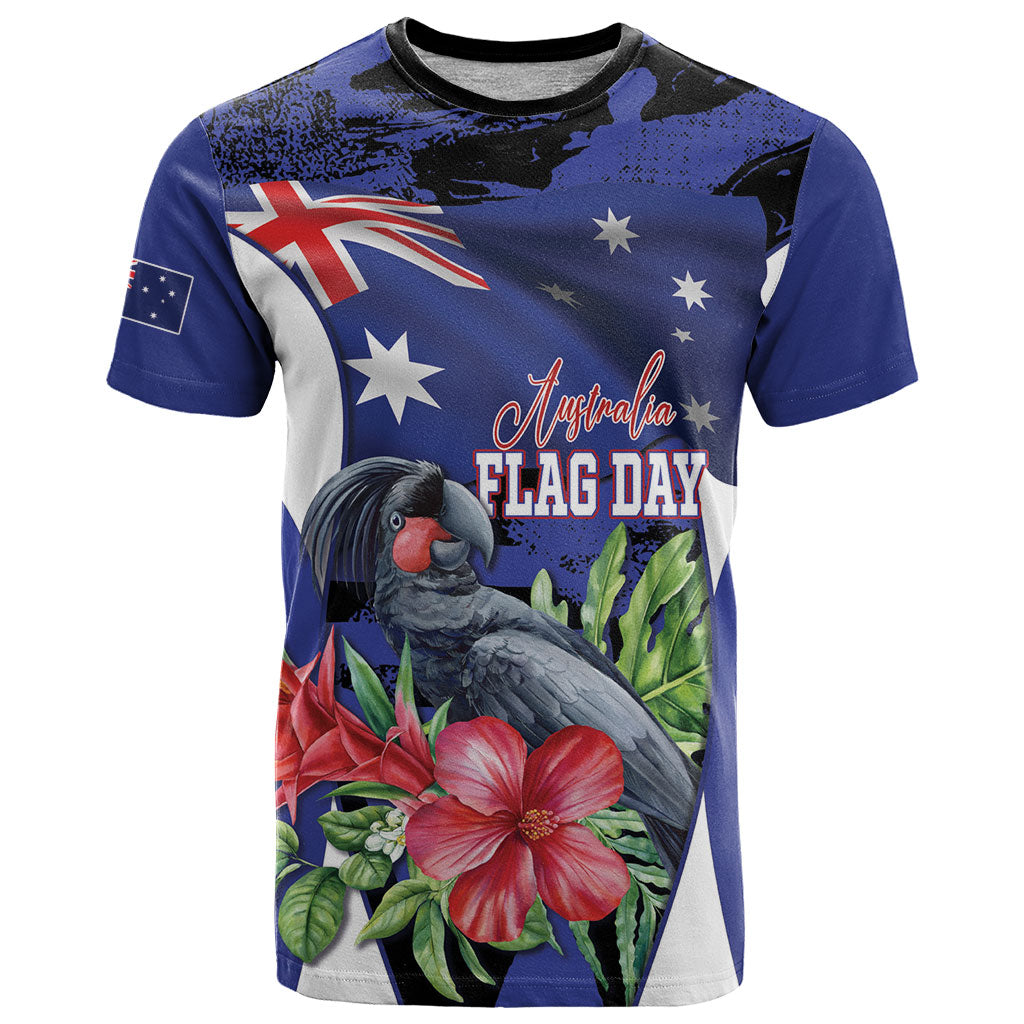 Australian National Flag Day T Shirt Palm Cockatoo Proud Of Our Flag