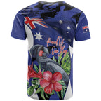 Australian National Flag Day T Shirt Palm Cockatoo Proud Of Our Flag