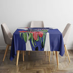 Australian National Flag Day Tablecloth Palm Cockatoo Proud Of Our Flag