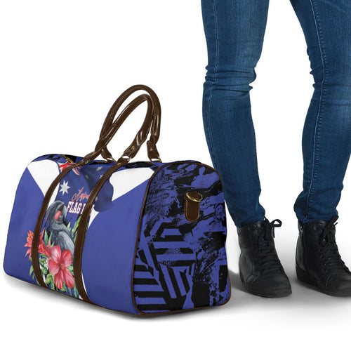 Australian National Flag Day Travel Bag Palm Cockatoo Proud Of Our Flag