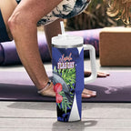 Australian National Flag Day Tumbler With Handle Palm Cockatoo Proud Of Our Flag