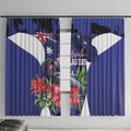 Australian National Flag Day Window Curtain Palm Cockatoo Proud Of Our Flag