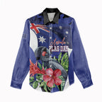 Australian National Flag Day Women Casual Shirt Palm Cockatoo Proud Of Our Flag
