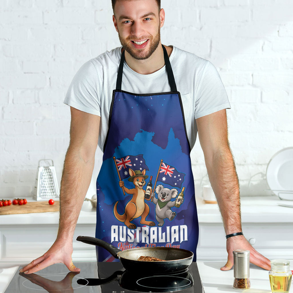 Australian National Flag Day Apron Funny Kangaroo Koala Aussie Proud