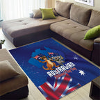 Australian National Flag Day Area Rug Funny Kangaroo Koala Aussie Proud
