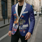 Australian National Flag Day Personalised Blazer Funny Kangaroo Koala Aussie Proud