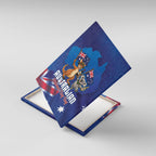 Australian National Flag Day Canvas Wall Art Funny Kangaroo Koala Aussie Proud