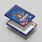Australian National Flag Day Canvas Wall Art Funny Kangaroo Koala Aussie Proud