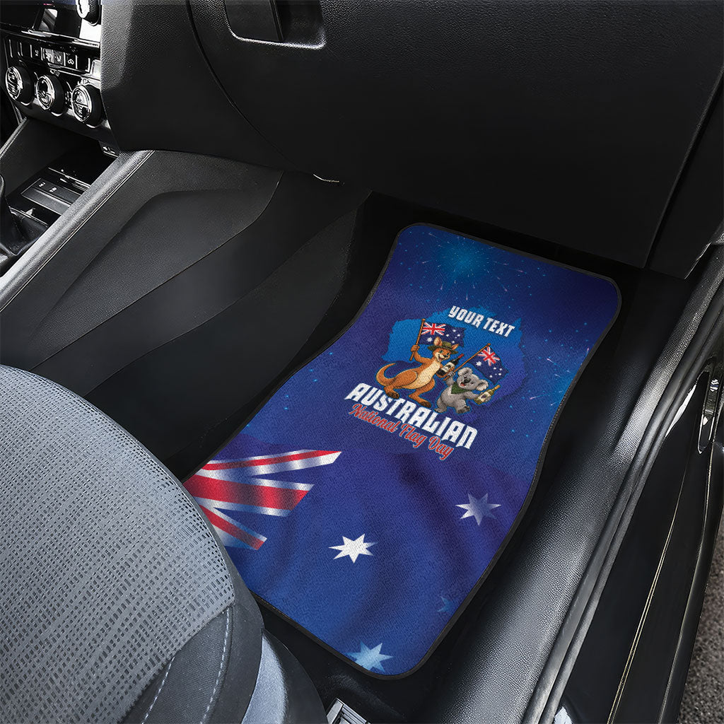 Australian National Flag Day Personalised Car Mats Funny Kangaroo Koala Aussie Proud