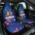 Australian National Flag Day Car Seat Cover Funny Kangaroo Koala Aussie Proud